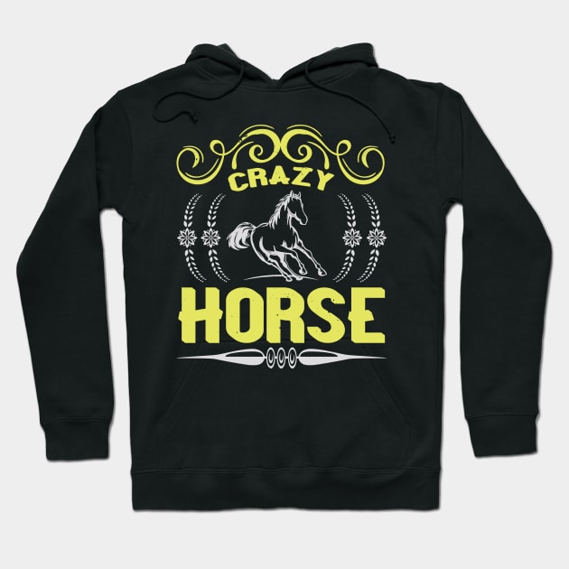 Crazy Horse Hoodie by HelloShirt Design